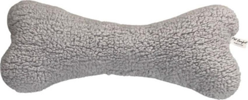 Peluş Kemik Köpek Oyuncağı Gri 30cm