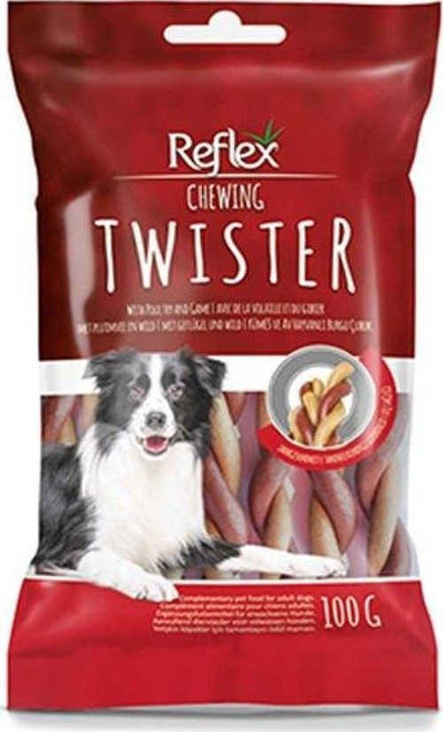 Chewing Dog Twister Av Hayvanlı Köpek Ödül Maması 100 Gr