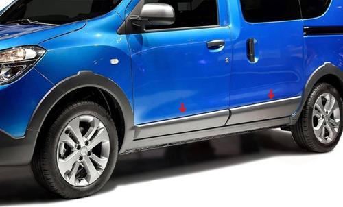 Dacia Dokker Krom Yan Kapı Çıtası 4 Parça 2012 ve Sonrası