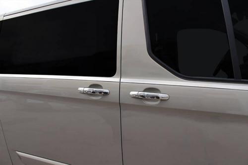 Ford Tourneo Custom Krom Kapı Kolu 4 Kapı 8 Parça 2012-2023 Arası