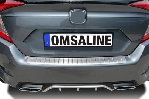 Honda Civic FC5 Krom Arka Tampon Eşiği Taşlı 2016-2021 Arası