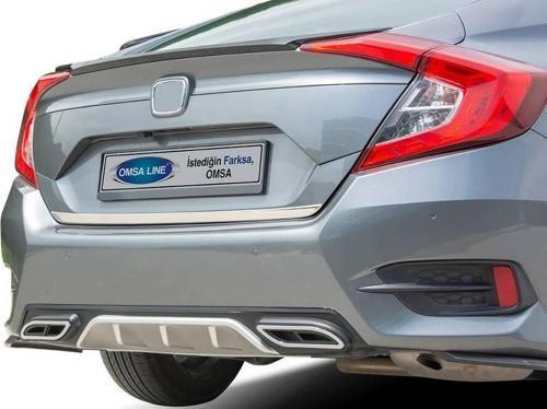 Honda Civic FC5 Krom Bagaj Alt Çıta 2016-2021 Arası