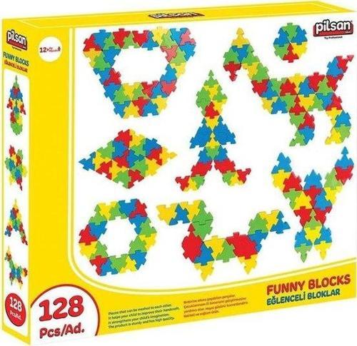 Eğlenceli Bloklar 128 Parça