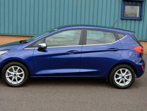 Ford Fiesta 7 HB Krom Cam Alt Çıtası 2018 ve Sonrası