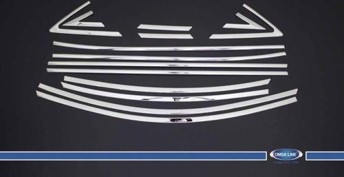 Hyundai Accent Blue Krom Cam Çerçevesi 14 Parça 2011-2017 Arası