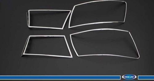 Hyundai Sonata Krom Stop Çerçevesi 4 Parça Abs 2006-2012 Arası