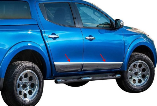 Mitsubishi L200 Krom Yan Kapı Çıtası 4 Parça 2019-2024 Arası