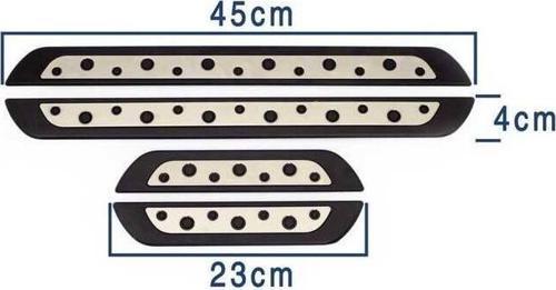 Nissan Qashqai Kapı Eşiği Dotline 4 Parça 2007-2014 Arası