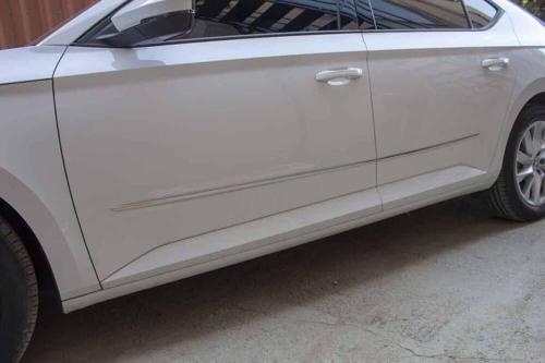 Skoda Superb  2 SD B6 Krom Yan Kapı Çıtası 4 Parça 2015-2023 Arası