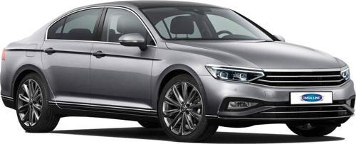 VW Passat B8.5 Krom Ön Tampon Alt Çıtası 3 Parça 2019 ve Sonrası
