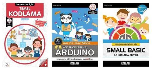 Ortaokullar için Kodlama Seti - 3 Kitap Takım