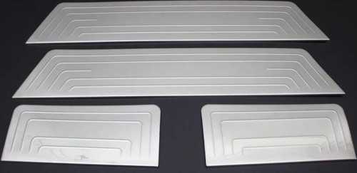VW T6 Transporter Krom Kapı Eşiği Taşlı 4 Parça 2015-2019 Arası