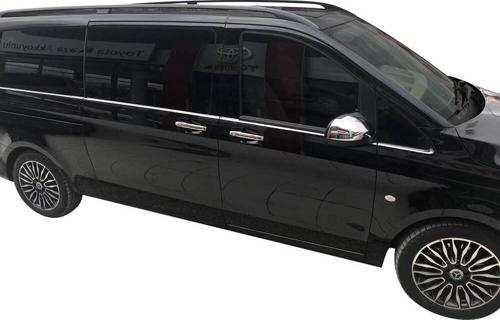 Mercedes Vito W447 Solid Tavan Çıtası Siyah Orta Şase 2014 ve Sonrası