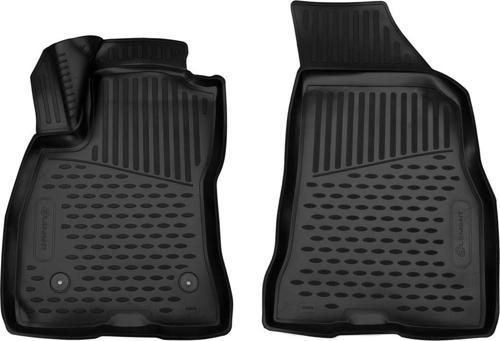 Novline Fiat Doblo 2 3D Paspas Siyah Ön 2 Parça 2010-2021 Arası