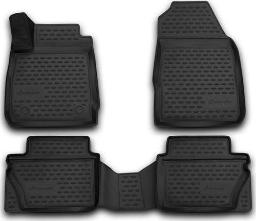 Novline Ford Fiesta 3D Paspas Siyah 2008-2017 Arası
