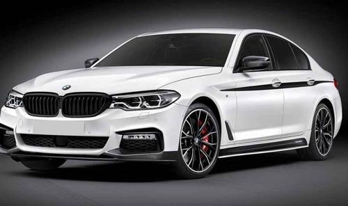 BMW F30 3 Serisi Marşpiyel Piano Black ABS 2 Parça 2011 ve Sonrası
