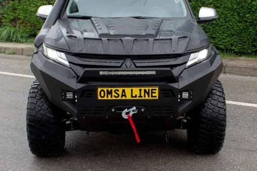 Mitsubishi L200 Dakar Ön Tampon Siyah Sensörlü 2019 ve Sonrası