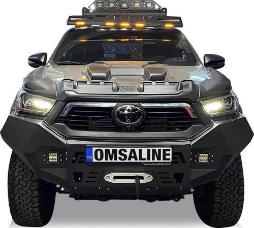 Toyota Hilux Dakar Çelik Ön Tampon Sensörlü 2020 ve Sonrası
