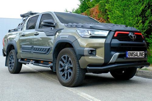 Toyota Hilux Texas Ön Alt Koruma Çap:76 Siyah 2020 ve Sonrası