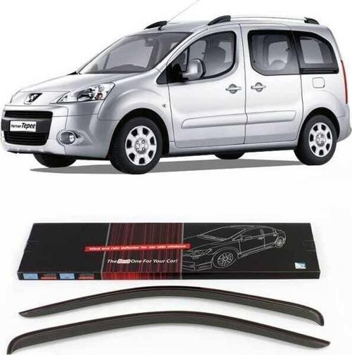 SunPlex Peugeot Partner Tepee Cam Rüzgarlığı 2 Parça 2008-2013 Arası