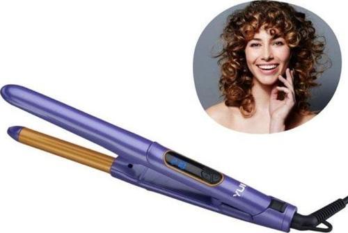KB3032 Seramik Plaka Led Ekran Afro Dalga 13 mm Lila Renk Saç Maşası