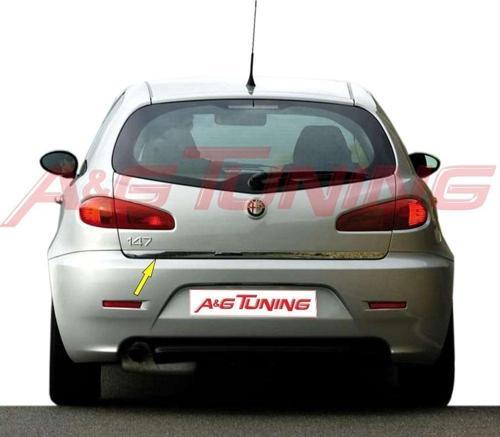Alfa Romeo 147 Krom Bagaj Alt Çıtası Formlu Paslanmaz Çelik