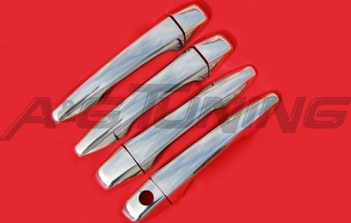 Citroen C4 Krom Kapı Kolu Tk 2010 - 2020 4 Kapı Paslanmaz Çelik