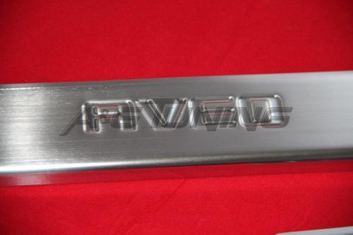 Chevrolet Aveo HB Krom Kapı Eşiği 4 Prç. 2011 ve Sonrası Paslanmaz Çelik