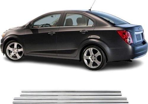 Chevrolet Aveo SEDAN Krom Cam Çıtası Tk 2011 Üzeri Paslanmaz Çelik