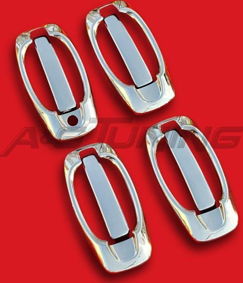 Citroen Nemo Krom Kapı Kolu Takımı 4Kapı-8Prç Paslanmaz Çelik