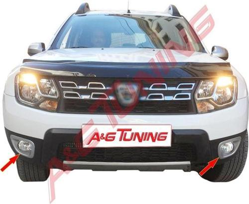 Dacia Duster Sis Farı Çerçevesi Gri Renk 2010-2017 Arası