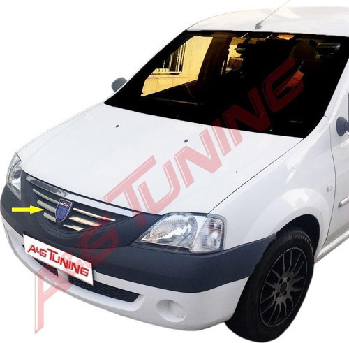 Dacia Logan Krom Ön Panjur 2005-2008 6Parça Paslanmaz Çelik