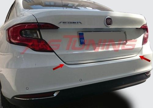 Fiat Egea Sedan Krom Bagaj Alt Çıta Formlu Paslanmaz Çelik