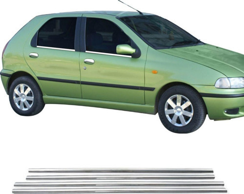 Fiat Palio Krom Cam Çıtası Tk 1998 Üzeri 4 Parça Paslanmaz Çelik