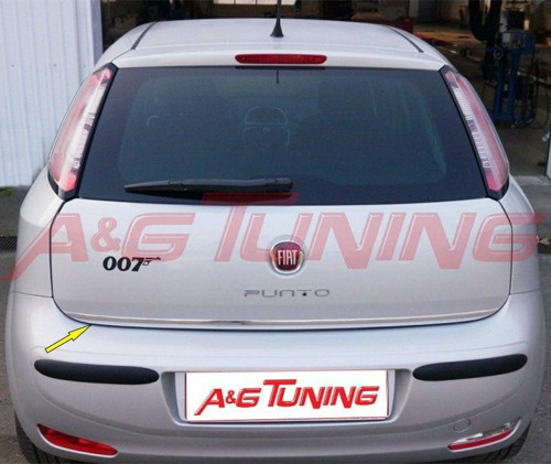 Fiat Punto Krom Bagaj Alt Çıta Formlu 2006 Üzeri Paslanmaz Çelik