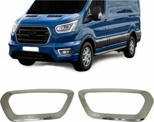 Ford Transit Krom Sis Farı Çerçevesi 2019 ve Üzeri (2prç)