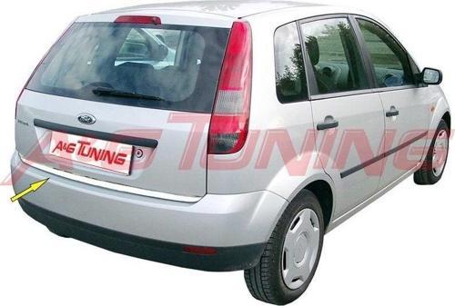 Ford Fiesta Krom Bagaj Alt Çıta Formlu 2002-2008 Paslanmaz Çelik