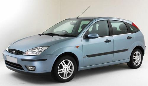 Ford Focus 1 HB Krom Cam Çıtası Tk 1998-2005 4Prç Paslanmaz Çelik