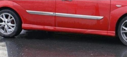 Ford Focus 1 HB/SD/SW Krom Yan Kapı Çıtası 1998-2005 4Prç P.Çelik