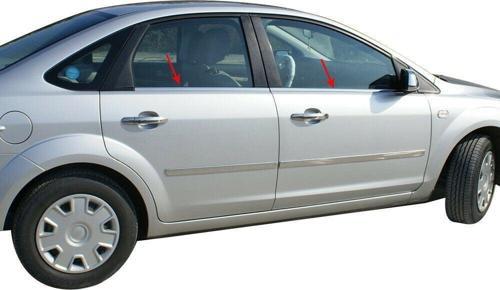 Ford Focus SEDAN Krom Cam Çıtası 2005-2011 4Prç Paslanmaz Çelik