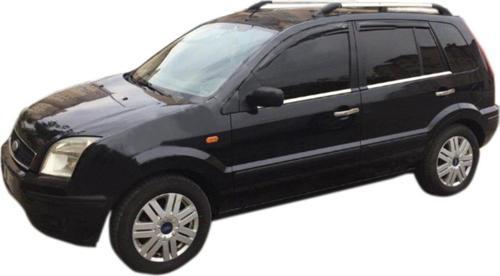 Ford Fusion Krom Cam Çıtası Tk 2002-2011 4Prç Paslanmaz Çelik
