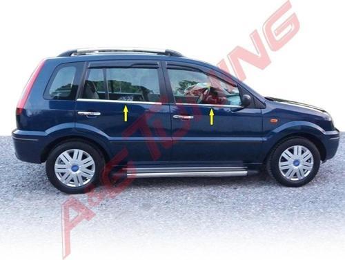 Ford Fusion Krom Cam Çıtası Tk 2002-2011 4Prç Paslanmaz Çelik