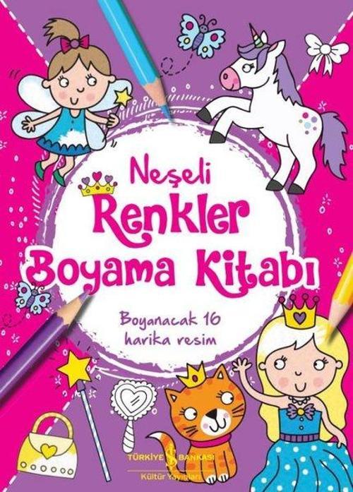 Neşeli Renkler Boyama Kitabı