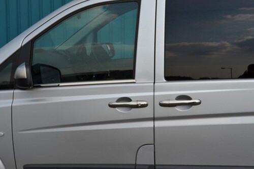 Mercedes Vito Krom Cam Çıtası 2Prç. 2010-2014 P.Çelik