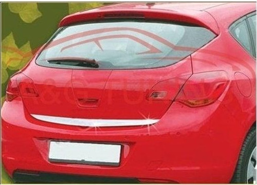Opel Astra J HB Krom Bagaj Alt Çıta Formlu 2010 Üzeri Paslanmaz Çelik