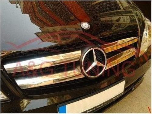 Mercedes Vito Krom Ön Panjur 2010-2014 4Parça Paslanmaz Çelik