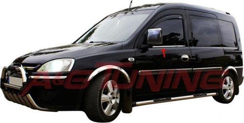Opel Combo Krom Cam Çıtası Takımı 2001-2010 Paslanmaz Çelik