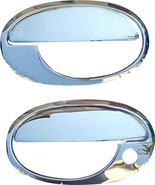 Opel Corsa C Krom Kapı Kolu 2000-2006 2Kapı-4Prç Paslanmaz Çelik