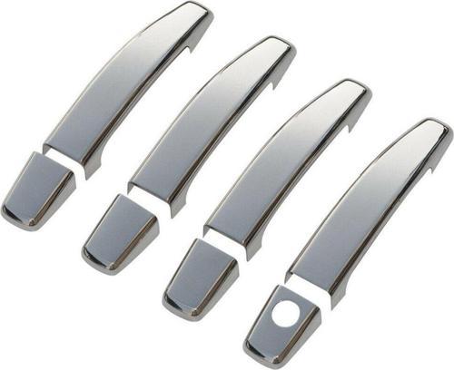 Opel Corsa D Krom Kapı Kolu 2007 Üzeri 4 Kapı Paslanmaz Çelik