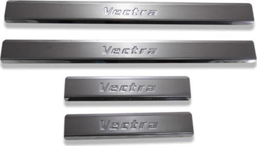 Opel Vectra B Krom Kapı Eşiği 4Prç. 1995-2003 Arası P.Çelik